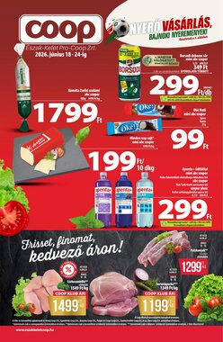 Coop akciós újság 2026.06.18-tól