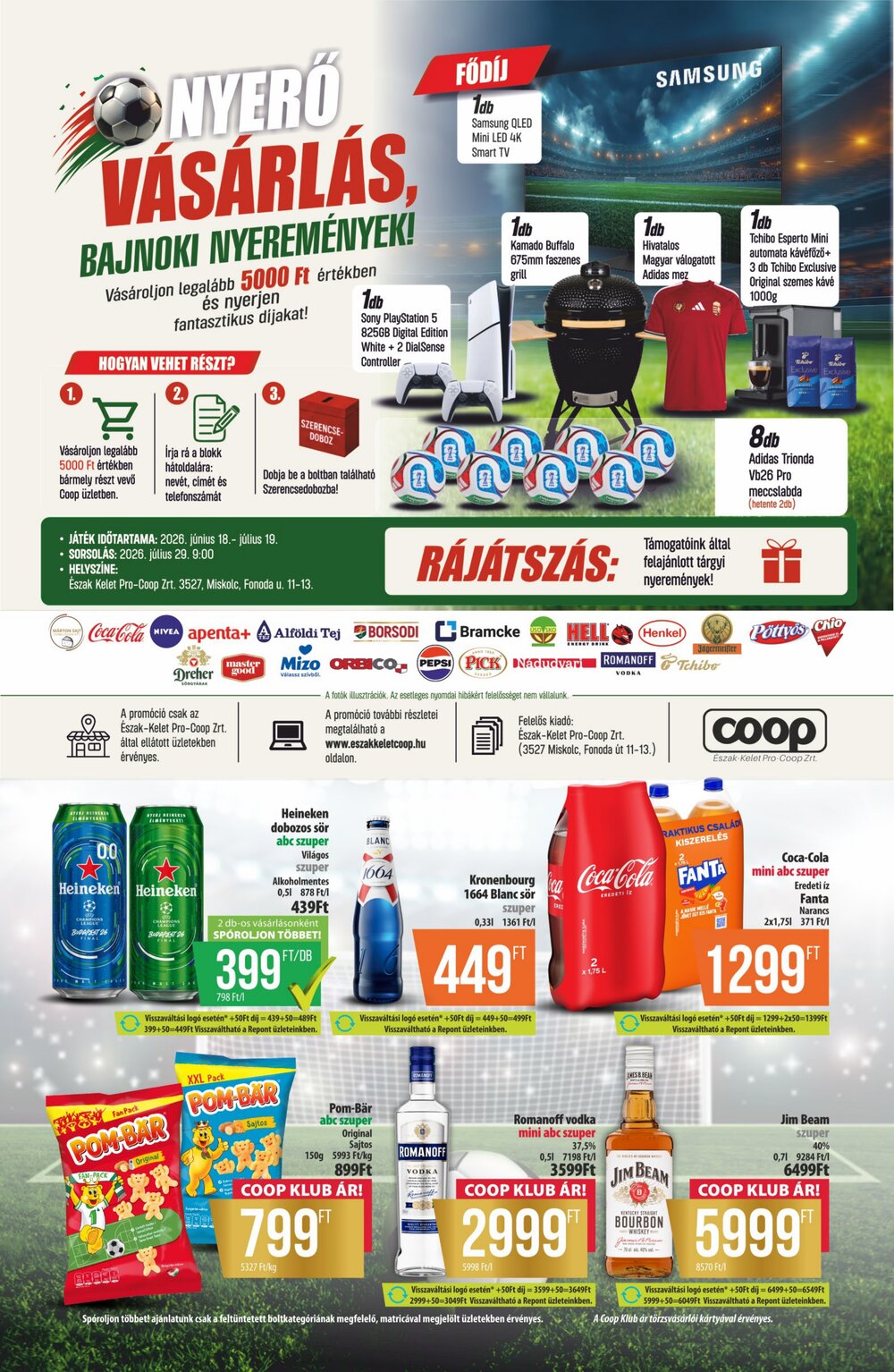 Coop akciós újság 2026.06.18-tól - 3. oldal.