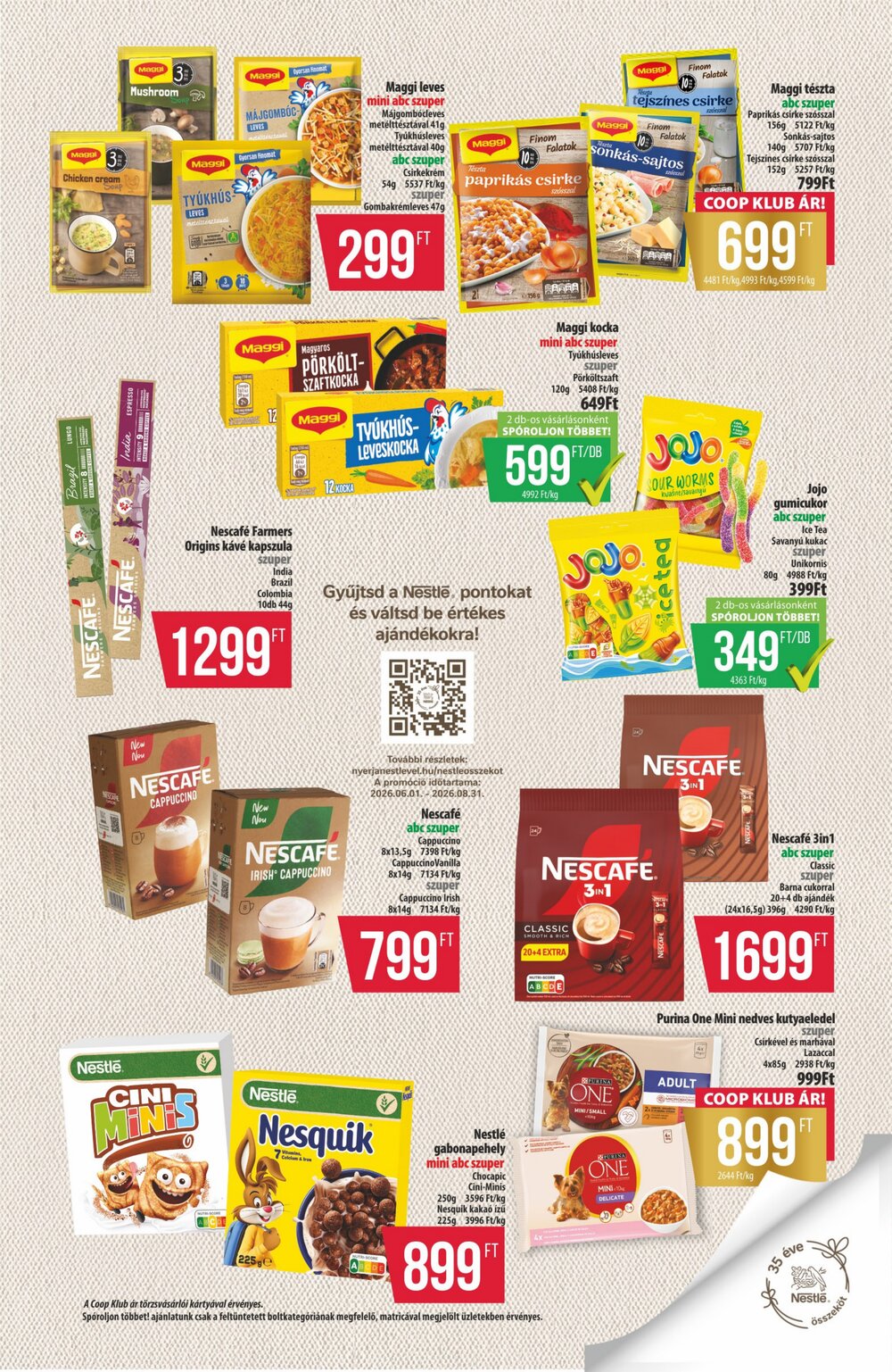 Coop akciós újság 2026.06.18-tól - 6. oldal.
