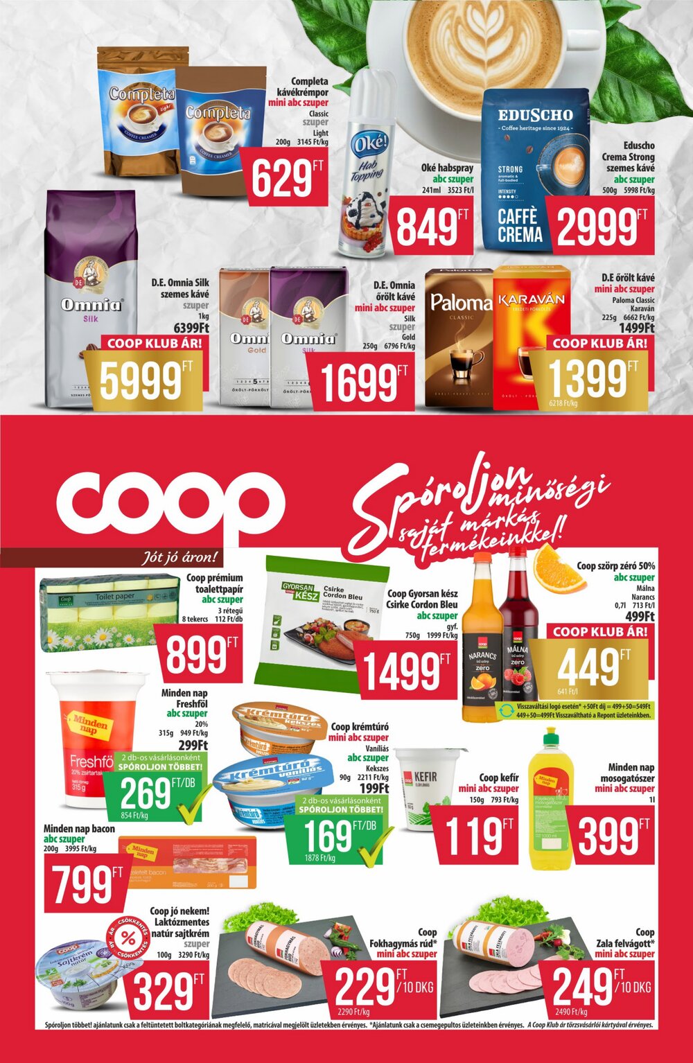 Coop akciós újság 2026.06.18-tól - 9. oldal.