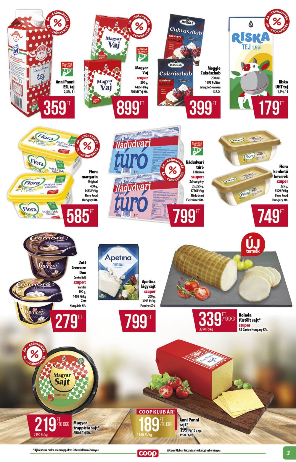 Coop akciós újság 2026.06.18-tól - 3. oldal.