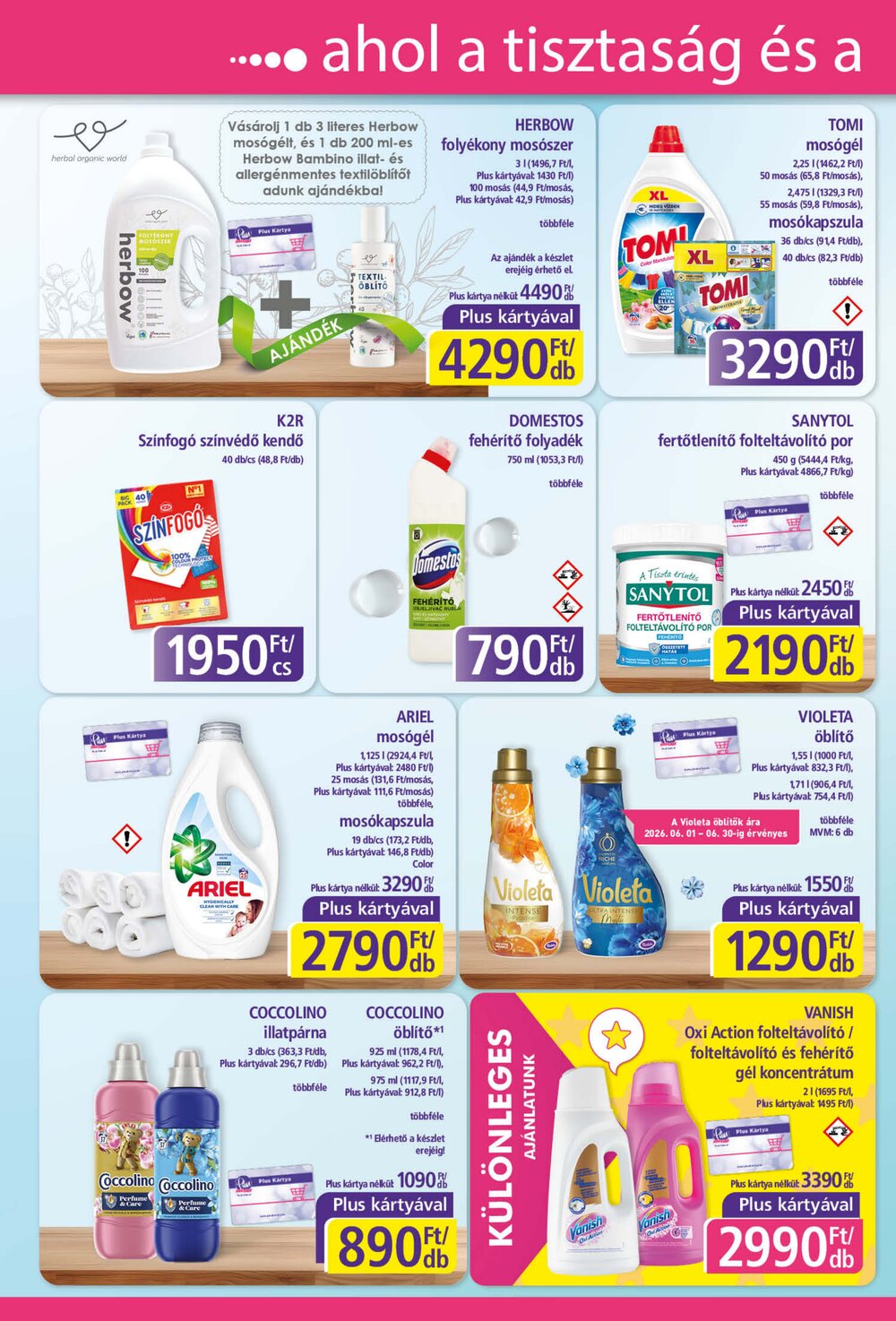 PlusMarket akciós újság 2026.06.18-tól - 2. oldal.