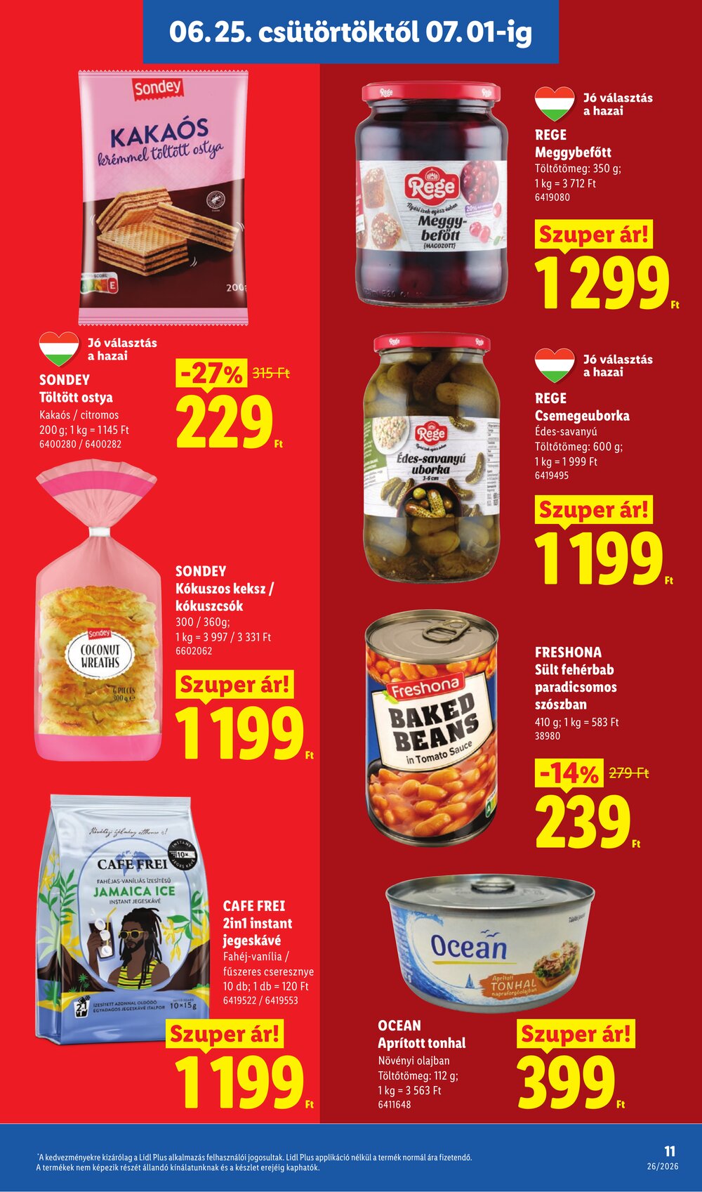 Lidl akciós újság 2026.06.25-től - 11. oldal.