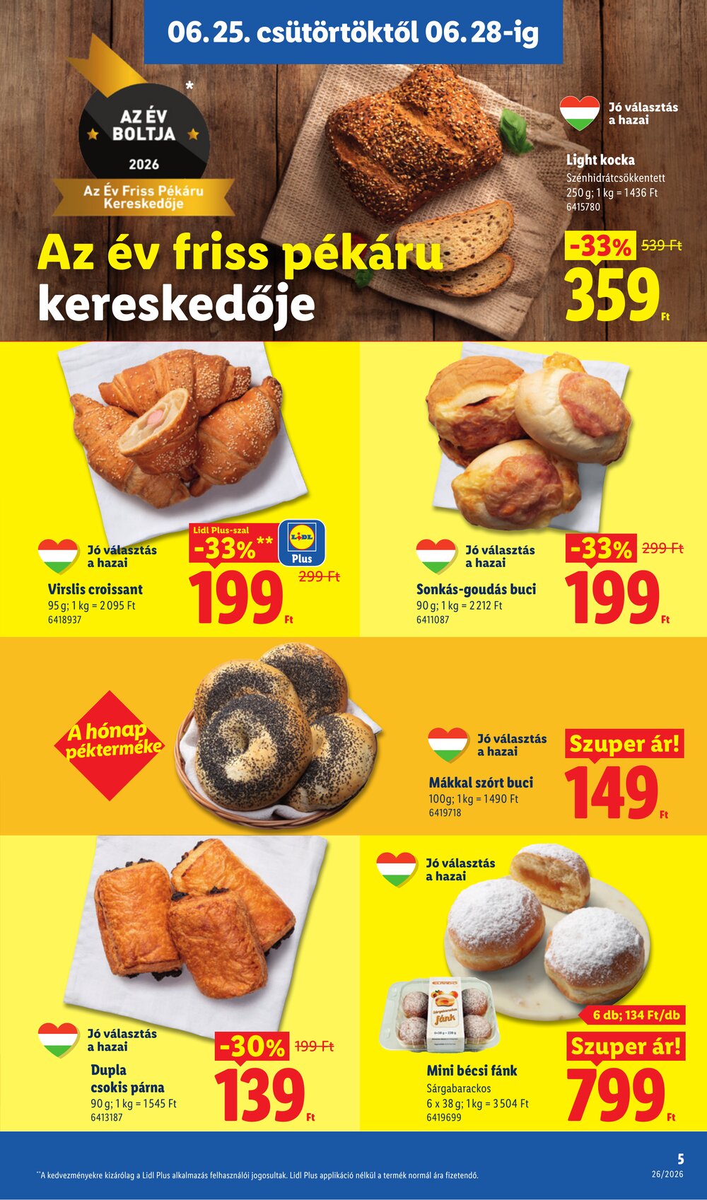 Lidl akciós újság 2026.06.25-től - 5. oldal.