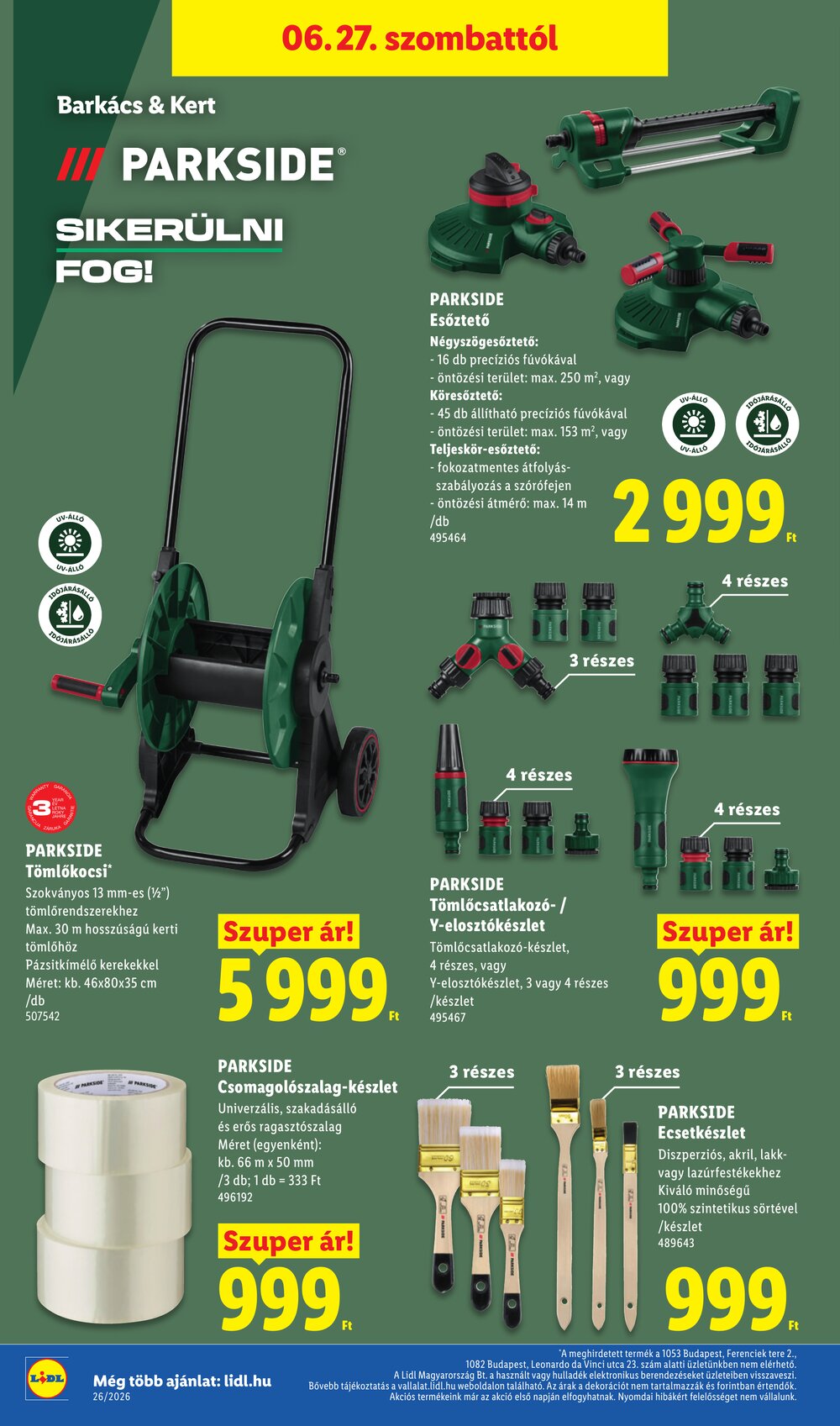 Lidl akciós újság 2026.06.25-től - 50. oldal.