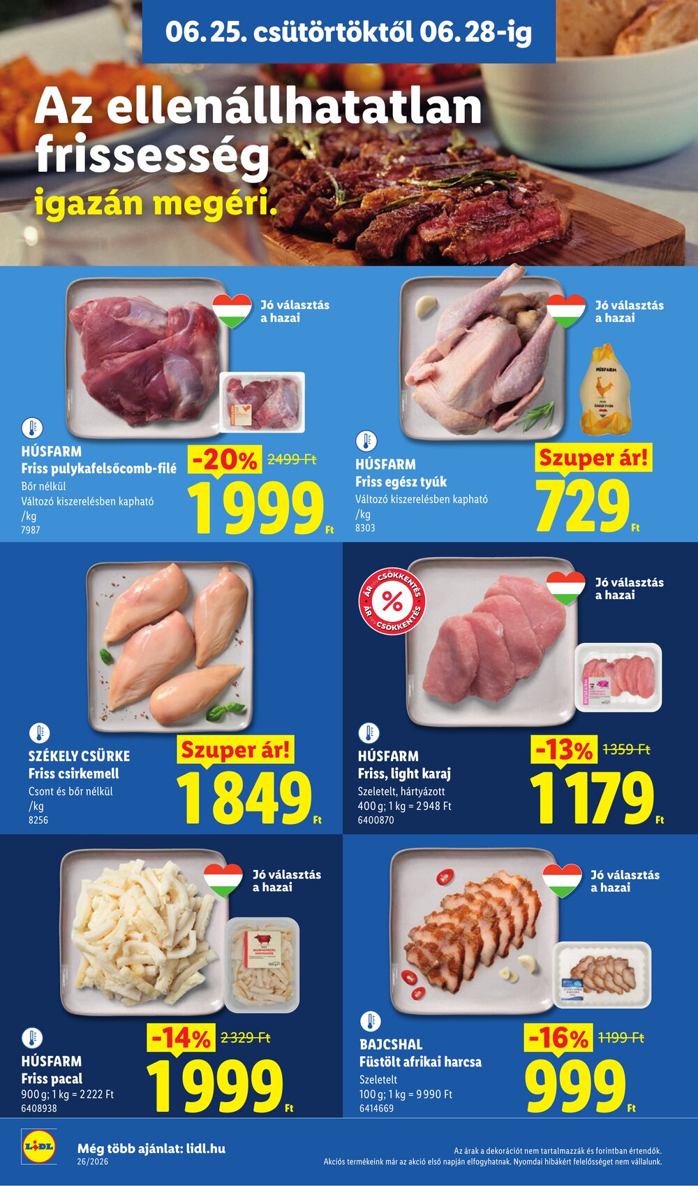 Lidl akciós újság 2026.06.25-től - 6. oldal.