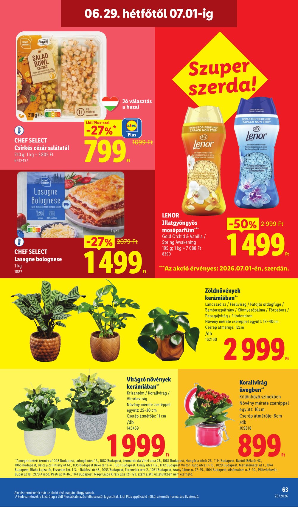 Lidl akciós újság 2026.06.25-től - 63. oldal.
