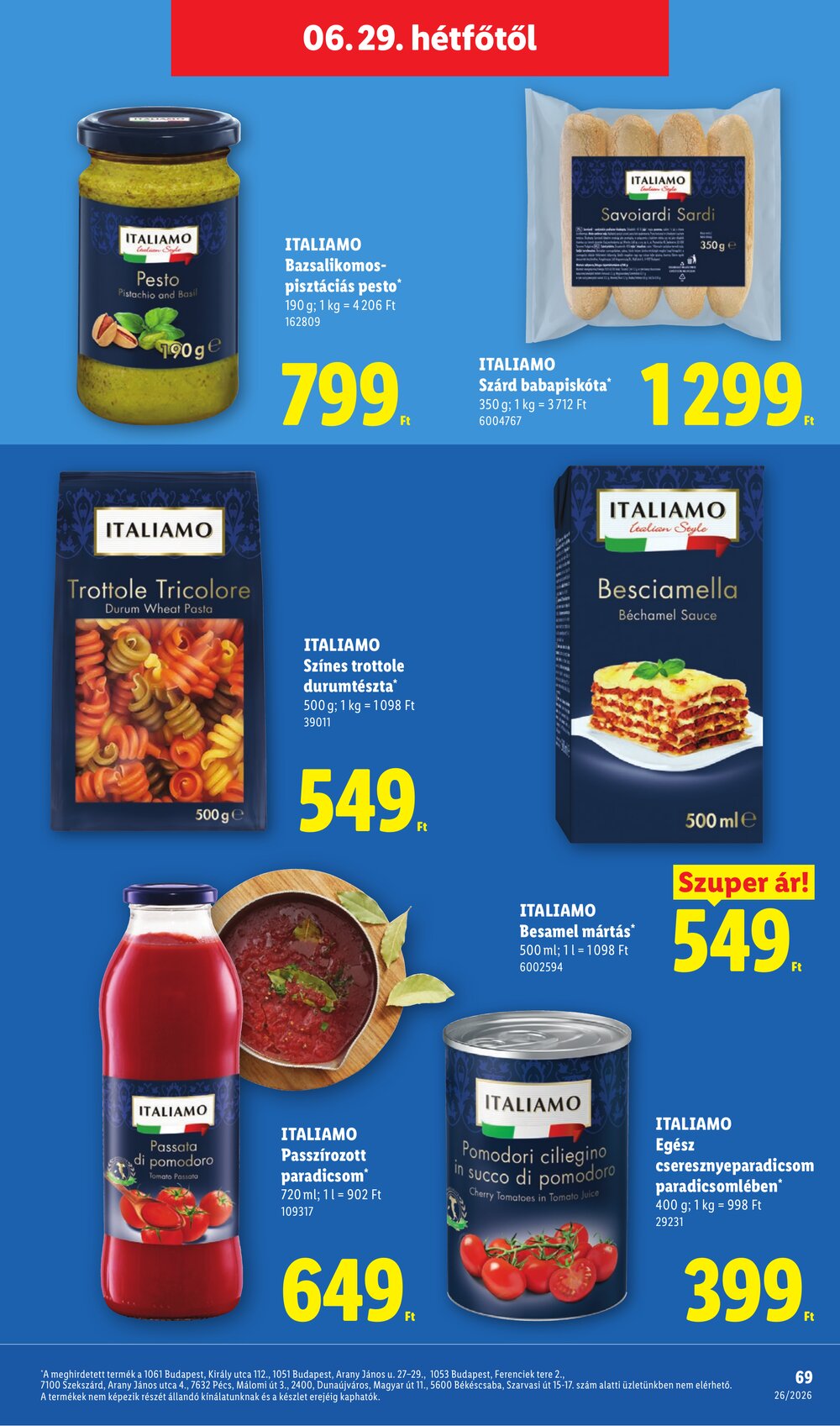 Lidl akciós újság 2026.06.25-től - 69. oldal.