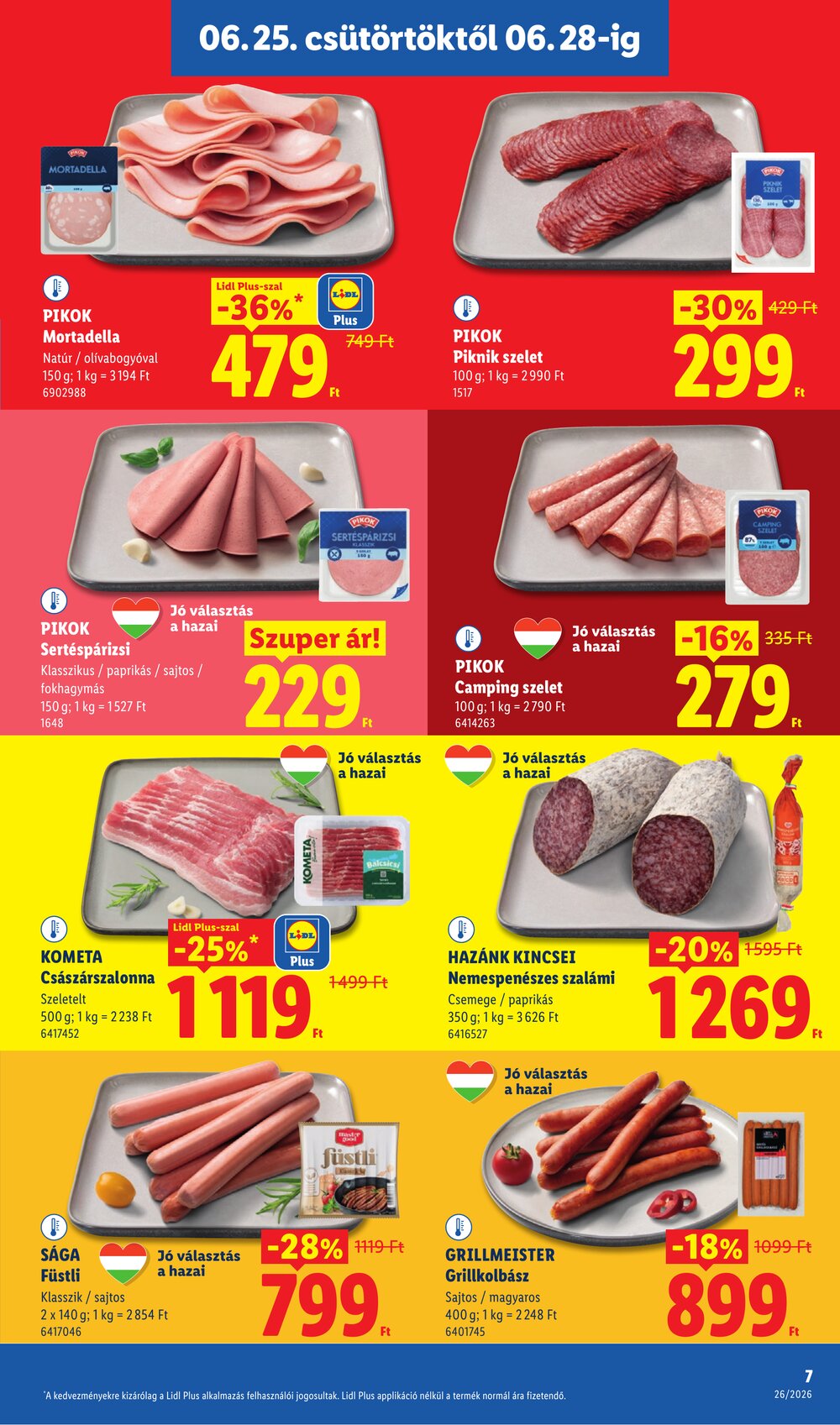Lidl akciós újság 2026.06.25-től - 7. oldal.