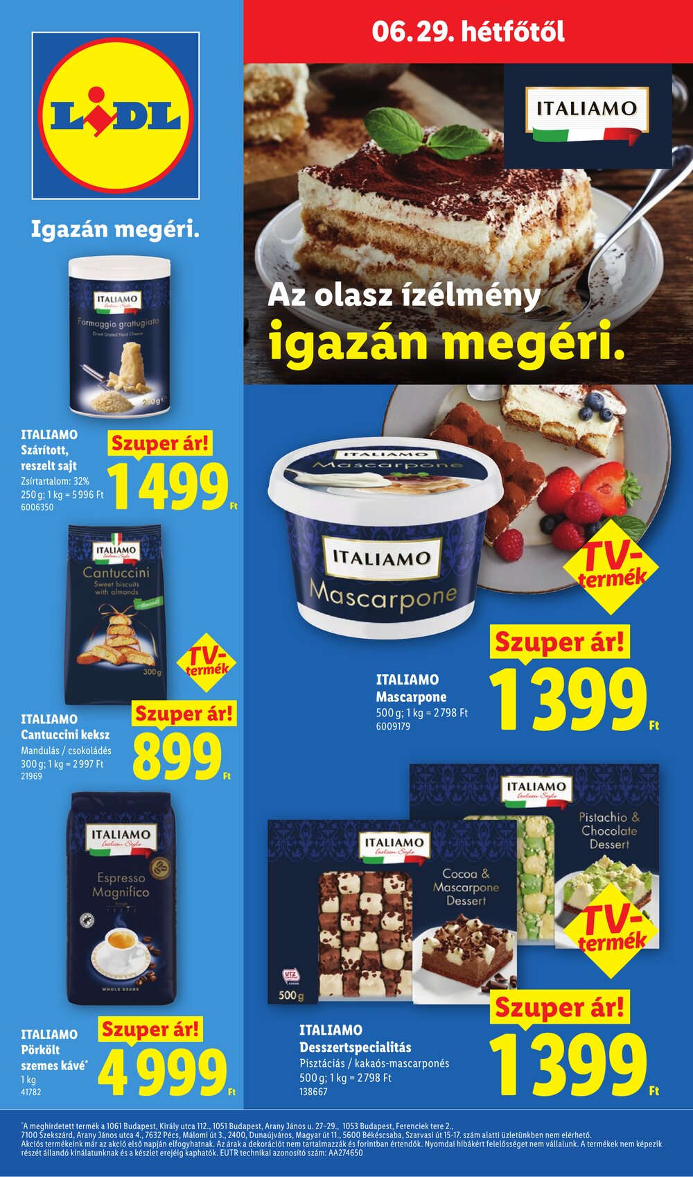 Lidl akciós újság 2026.06.25-től - 74. oldal.