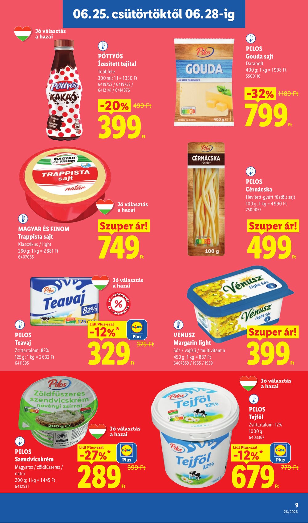 Lidl akciós újság 2026.06.25-től - 9. oldal.
