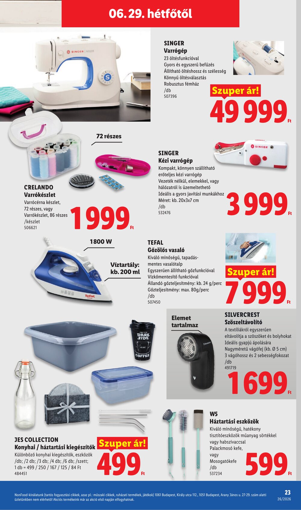 Lidl akciós újság 2026.06.25-től - 23. oldal.