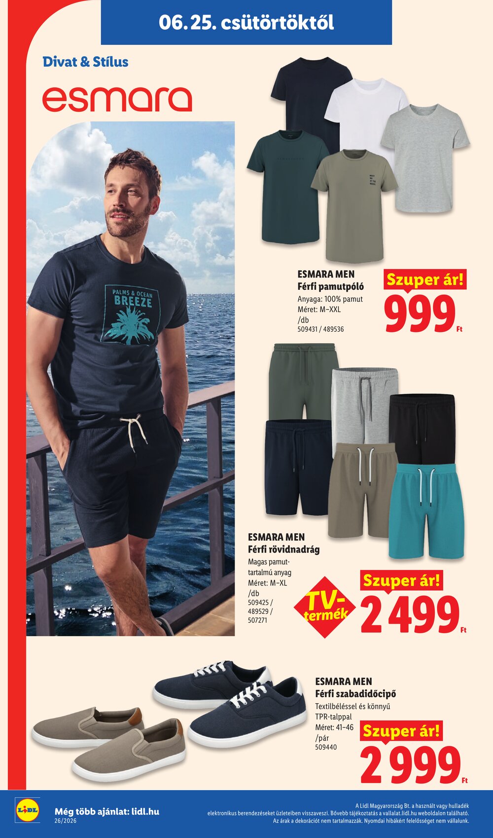 Lidl akciós újság 2026.06.25-től - 4. oldal.