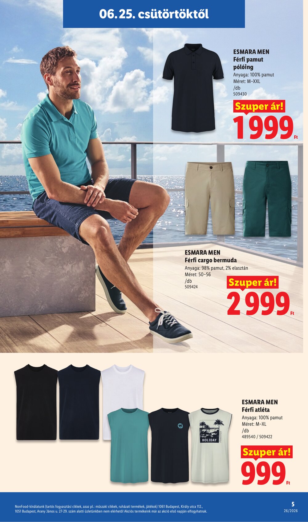 Lidl akciós újság 2026.06.25-től - 5. oldal.
