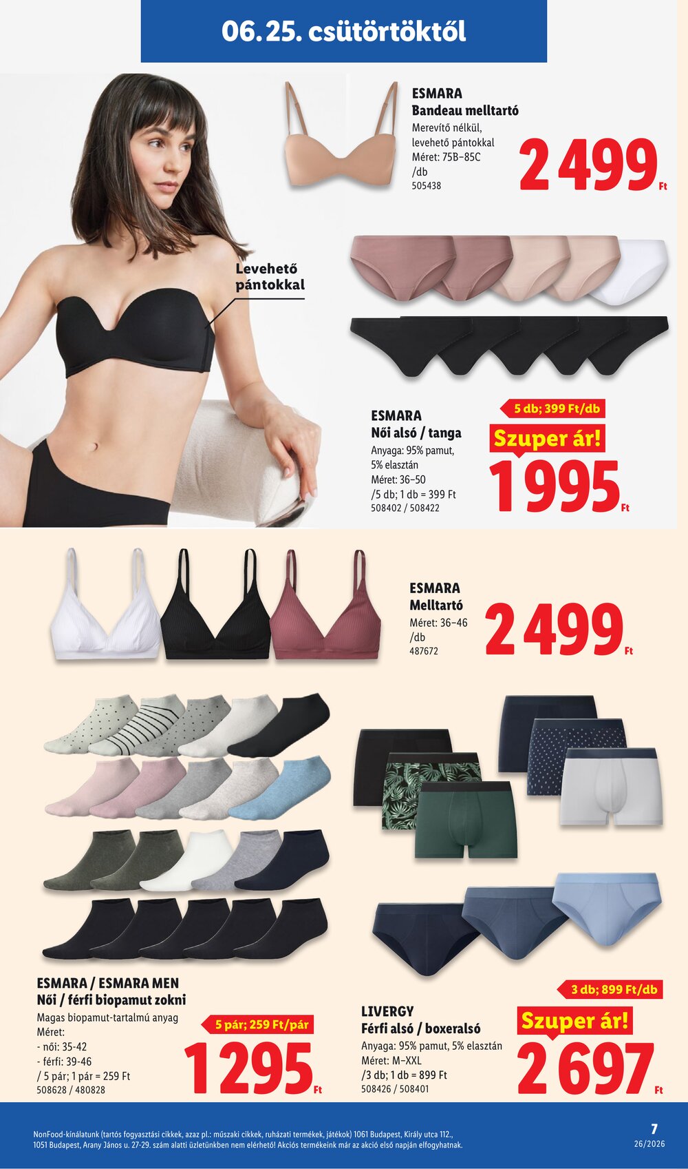 Lidl akciós újság 2026.06.25-től - 7. oldal.