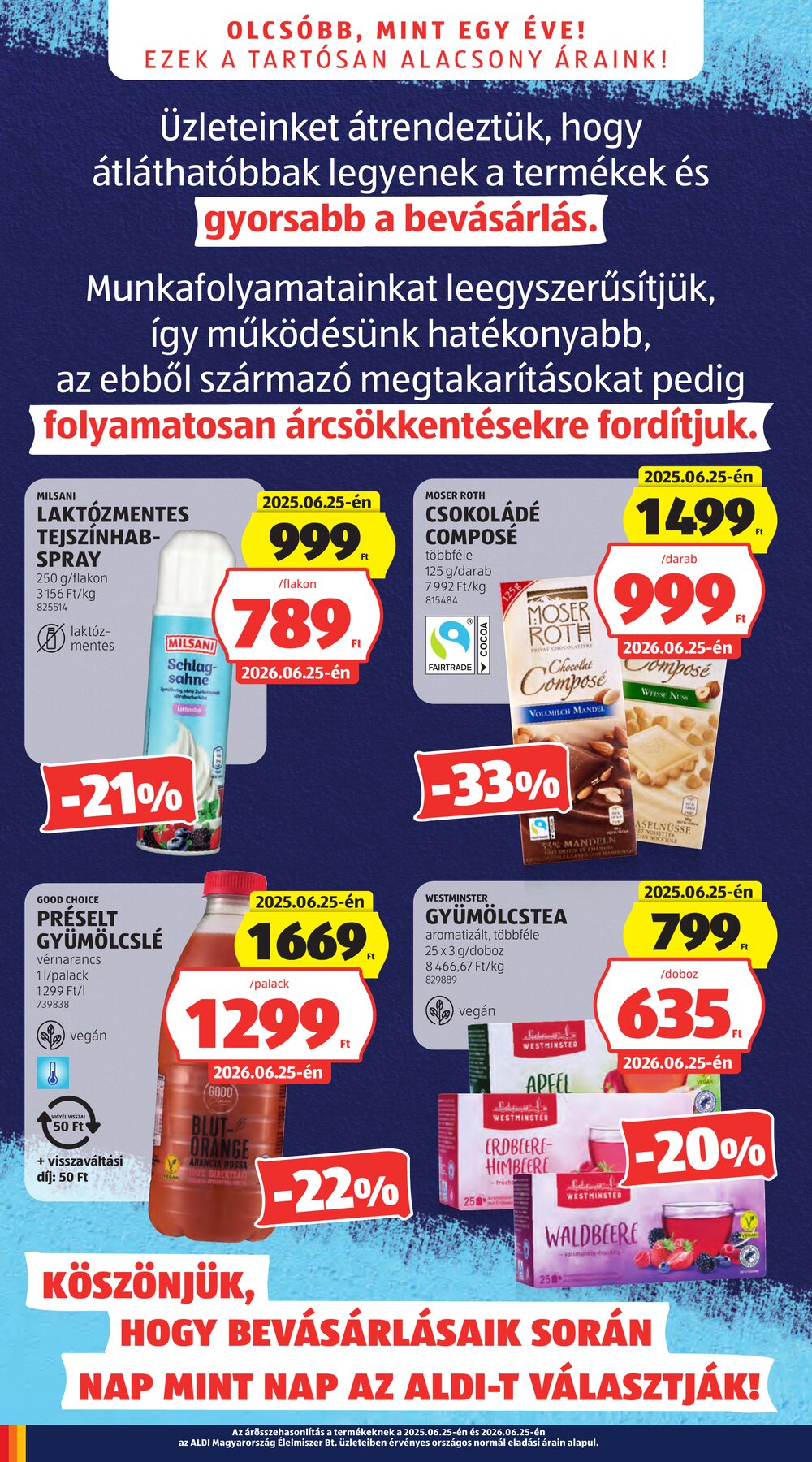 Aldi akciós újság 2026.06.25-től - 4. oldal.