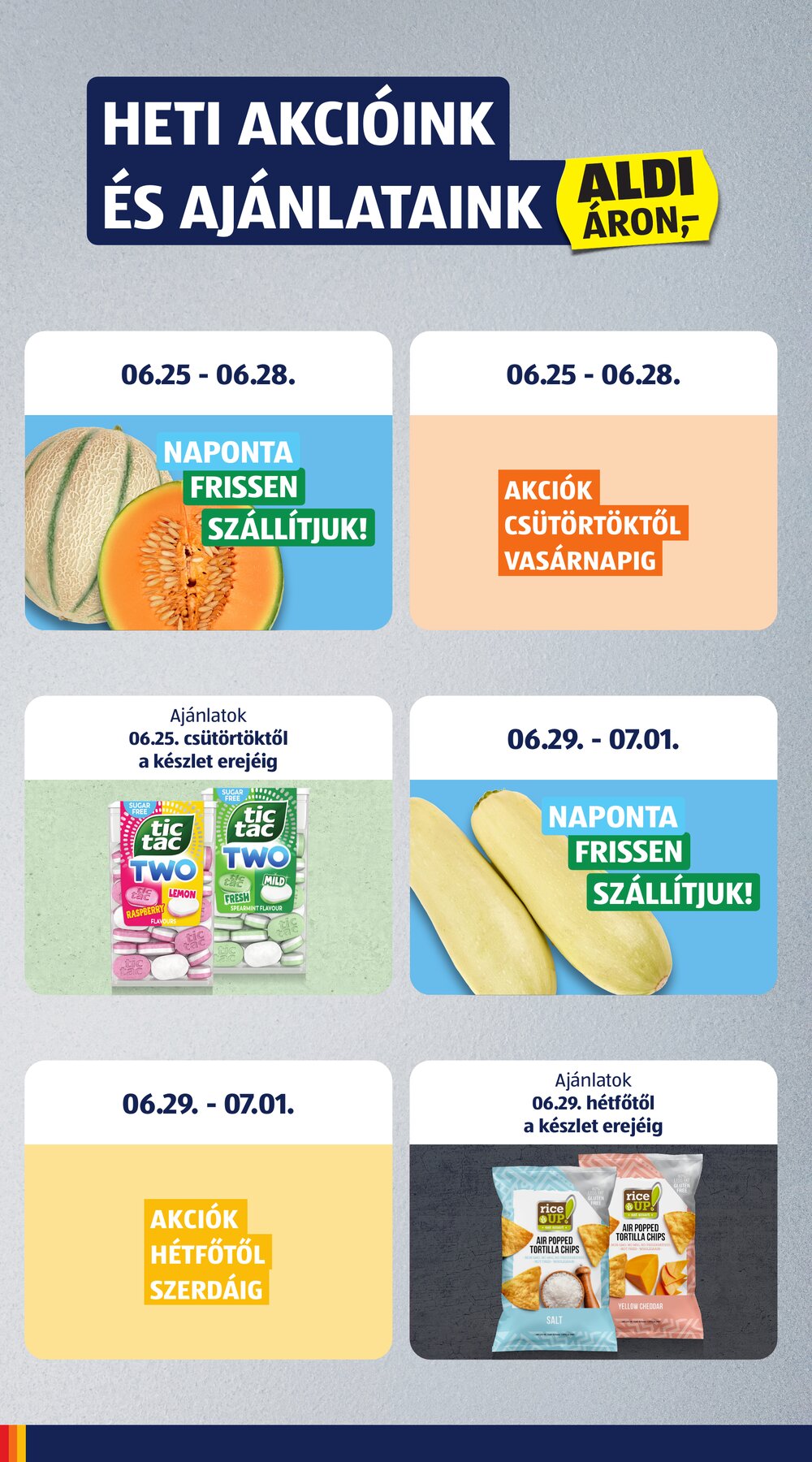 Aldi akciós újság 2026.06.25-től - 6. oldal.