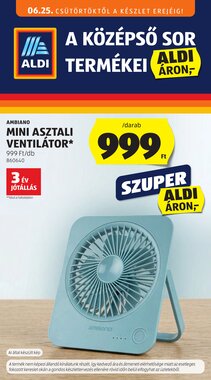 Aldi akciós újság 2026.06.25-től