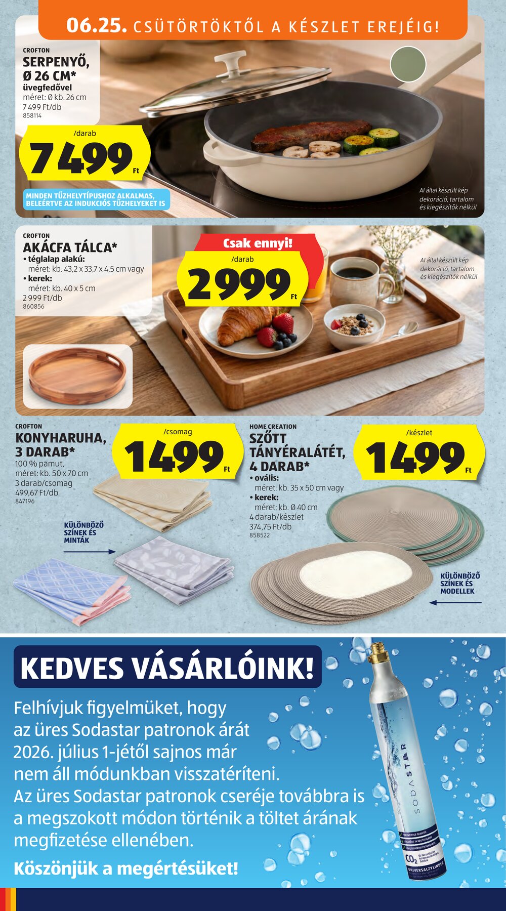 Aldi akciós újság 2026.06.25-től - 2. oldal.