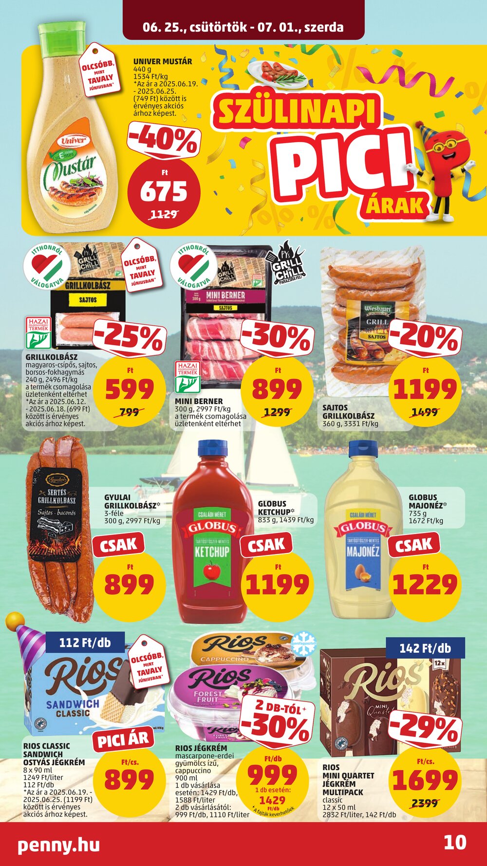 Penny Market akciós újság 2026.06.25-től - 10. oldal.