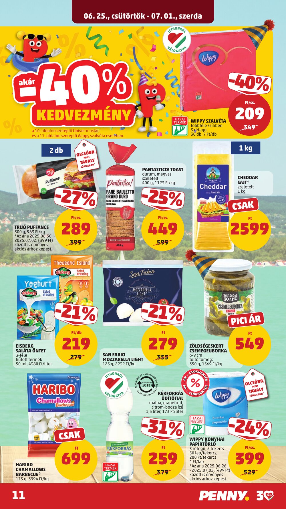 Penny Market akciós újság 2026.06.25-től - 11. oldal.