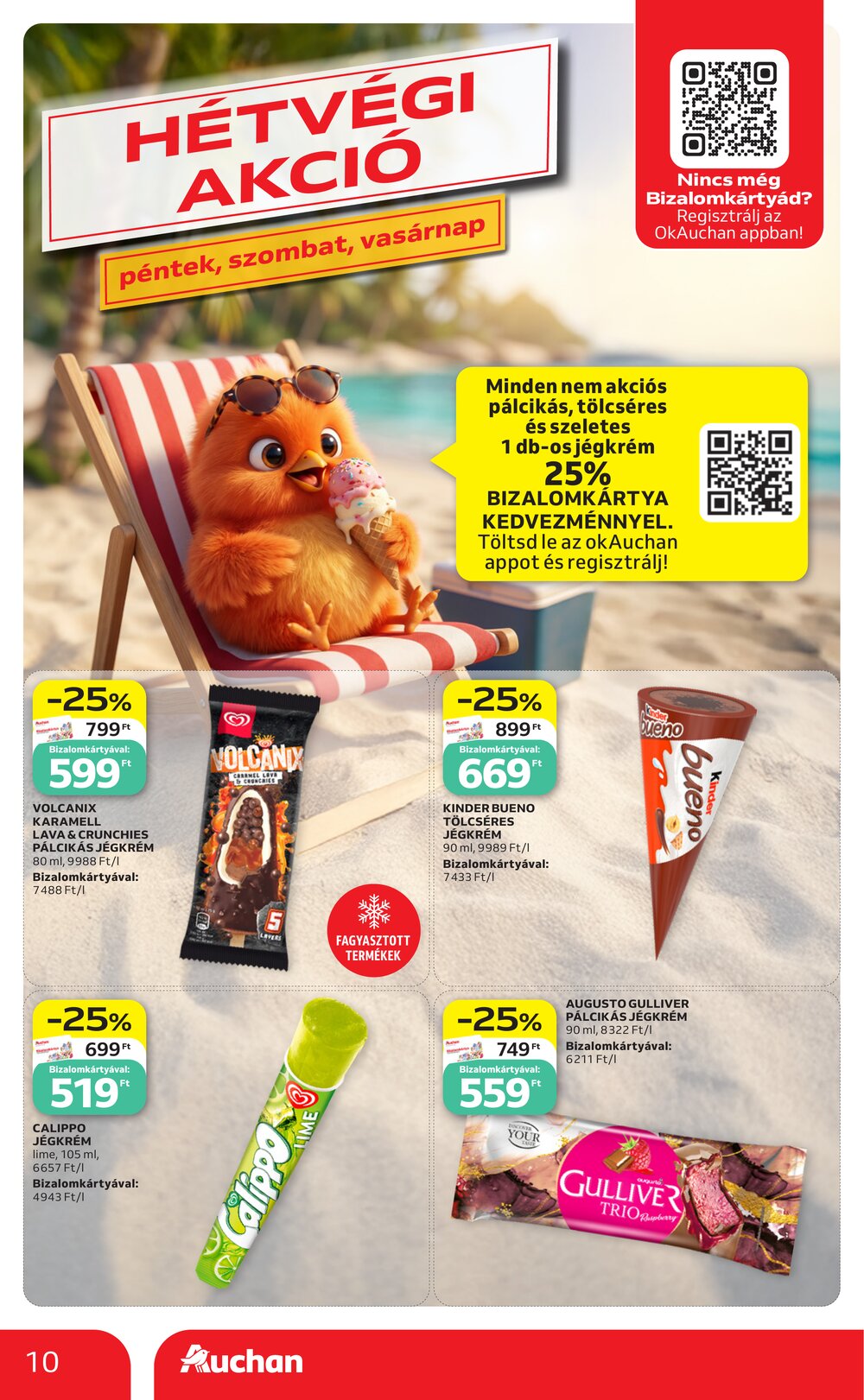 Auchan akciós újság 2026.06.25-től - 10. oldal.