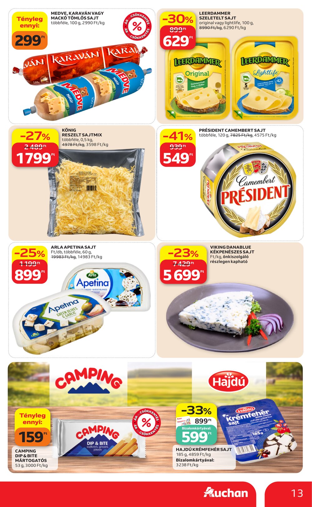 Auchan akciós újság 2026.06.25-től - 13. oldal.
