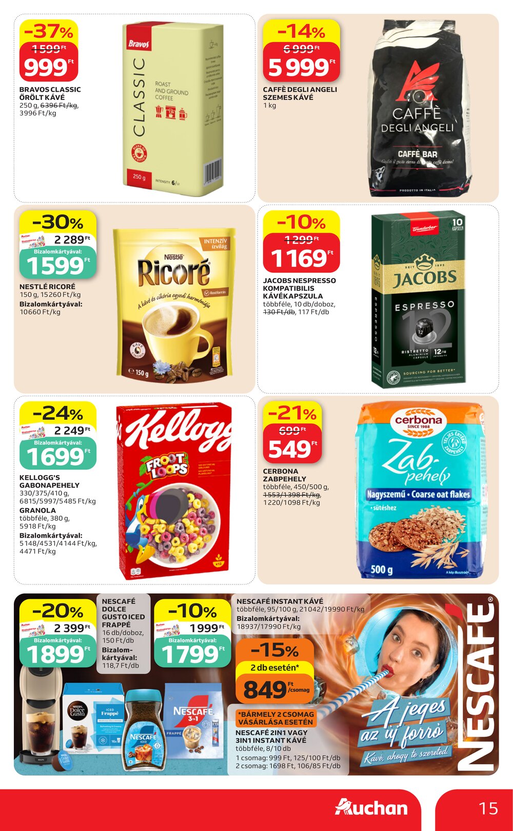 Auchan akciós újság 2026.06.25-től - 15. oldal.