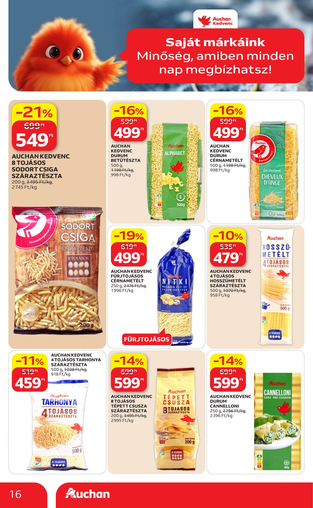 Auchan akciós újság 2026.06.25-től - 16. oldal.