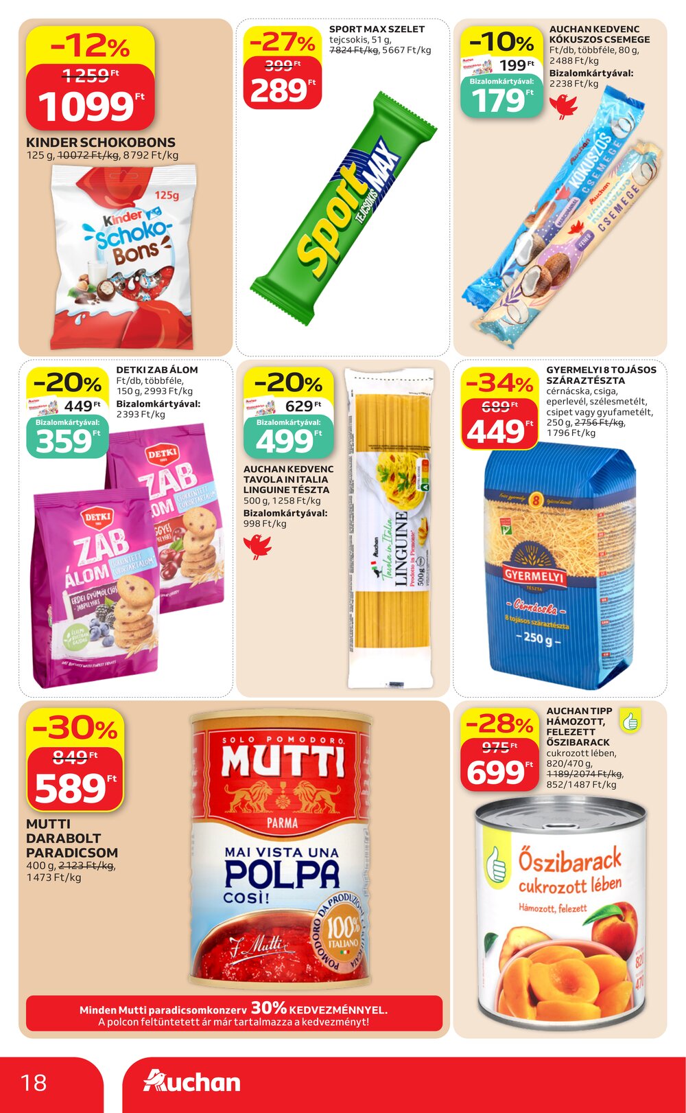 Auchan akciós újság 2026.06.25-től - 18. oldal.