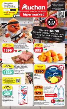 Auchan akciós újság 2026.06.25-től