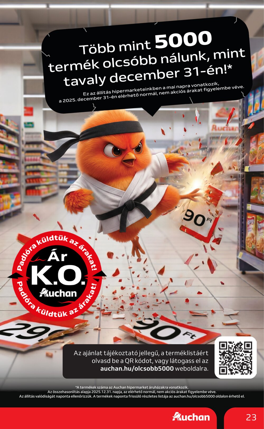 Auchan akciós újság 2026.06.25-től - 23. oldal.