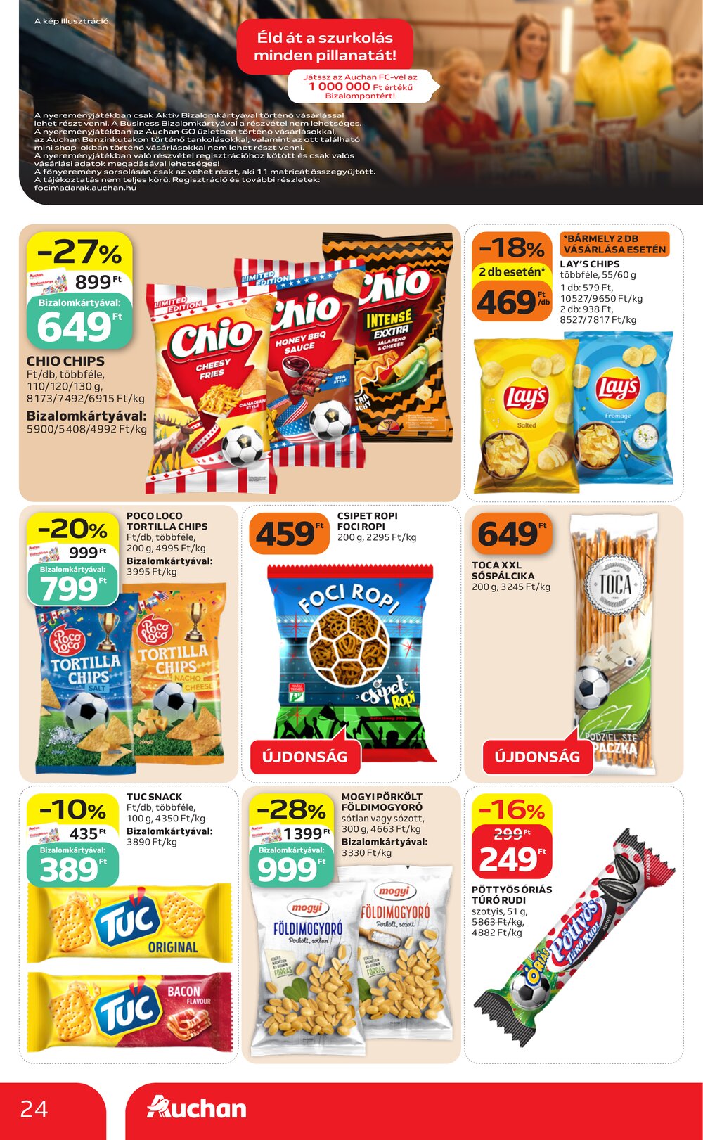 Auchan akciós újság 2026.06.25-től - 24. oldal.