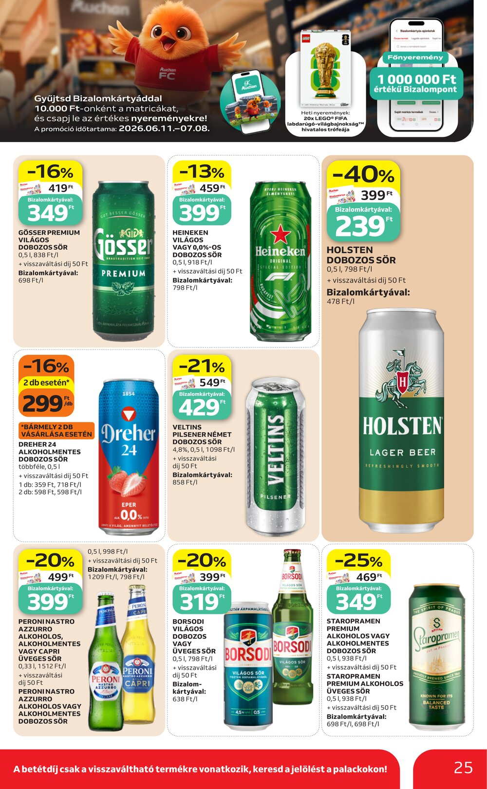 Auchan akciós újság 2026.06.25-től - 25. oldal.