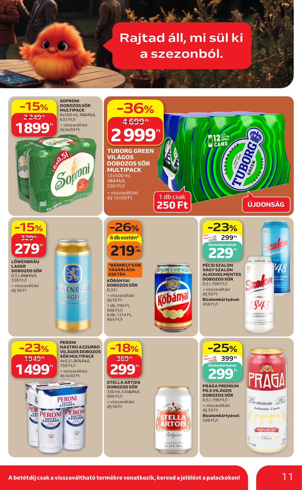 Auchan akciós újság 2026.06.25-től - 11. oldal.