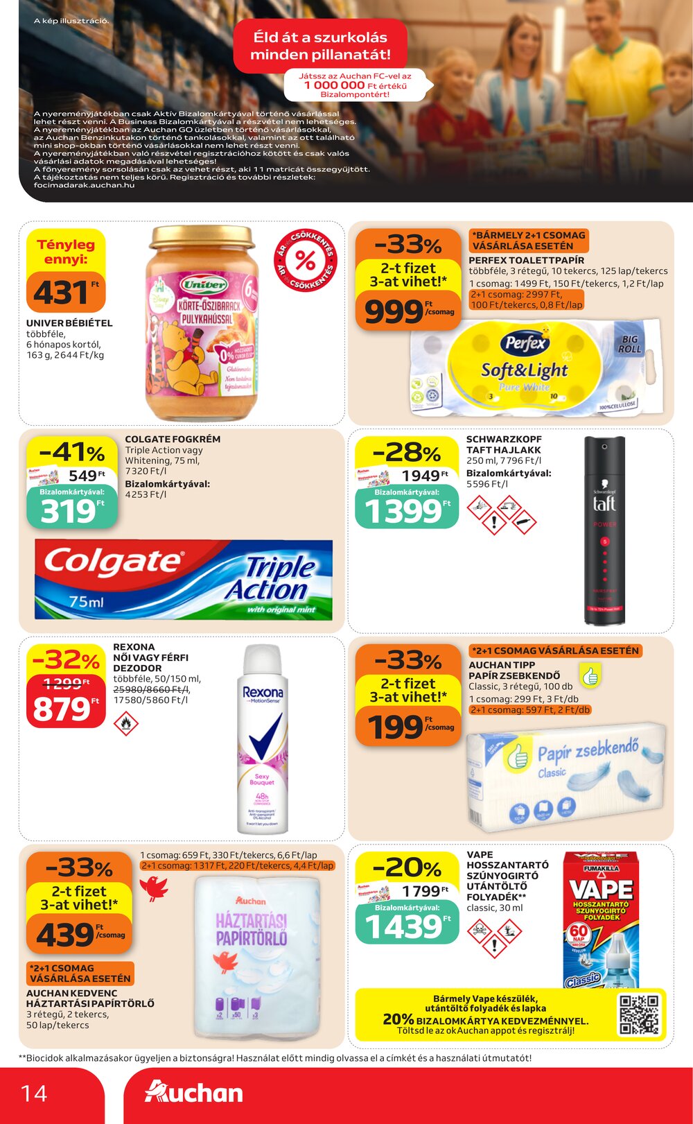 Auchan akciós újság 2026.06.25-től - 14. oldal.
