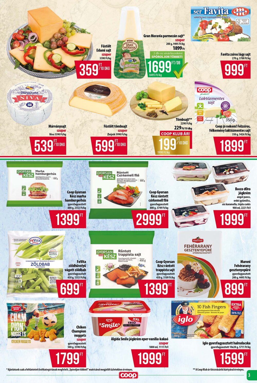Coop akciós újság 2026.06.25-től - 3. oldal.