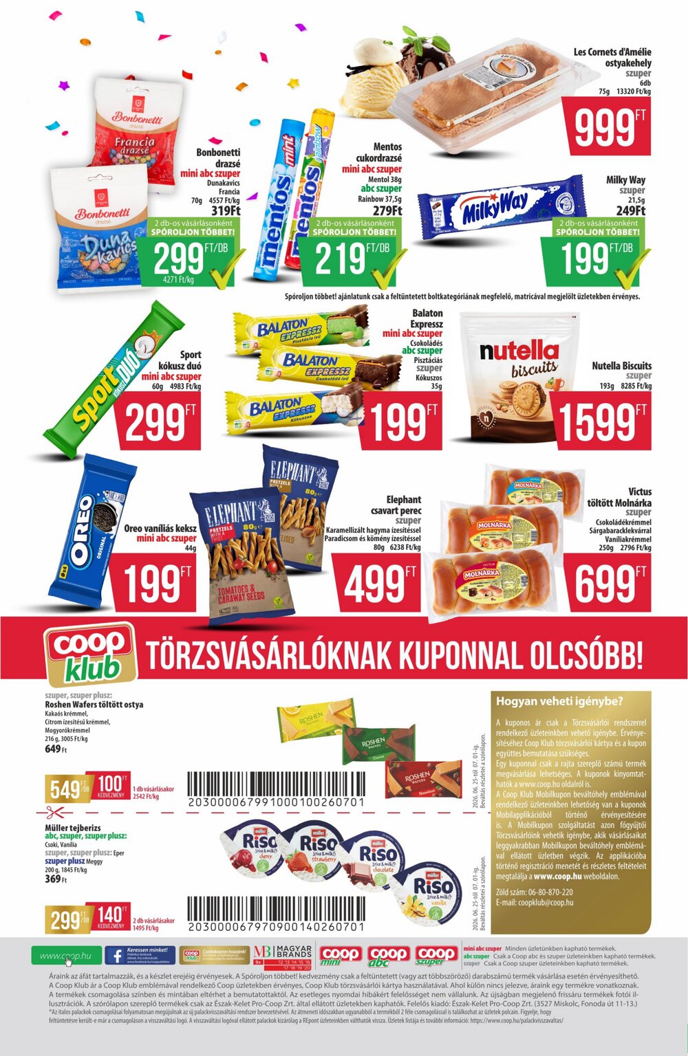 Coop akciós újság 2026.06.25-től - 6. oldal.