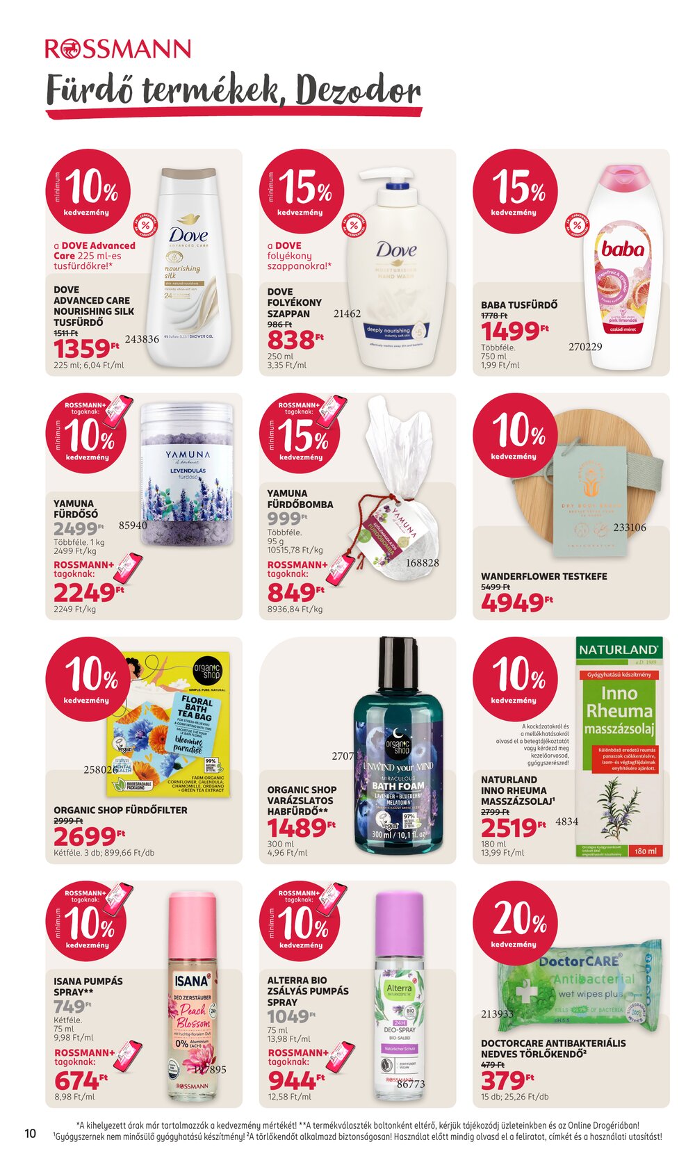 Rossmann akciós újság 2026.06.29-től - 12. oldal.