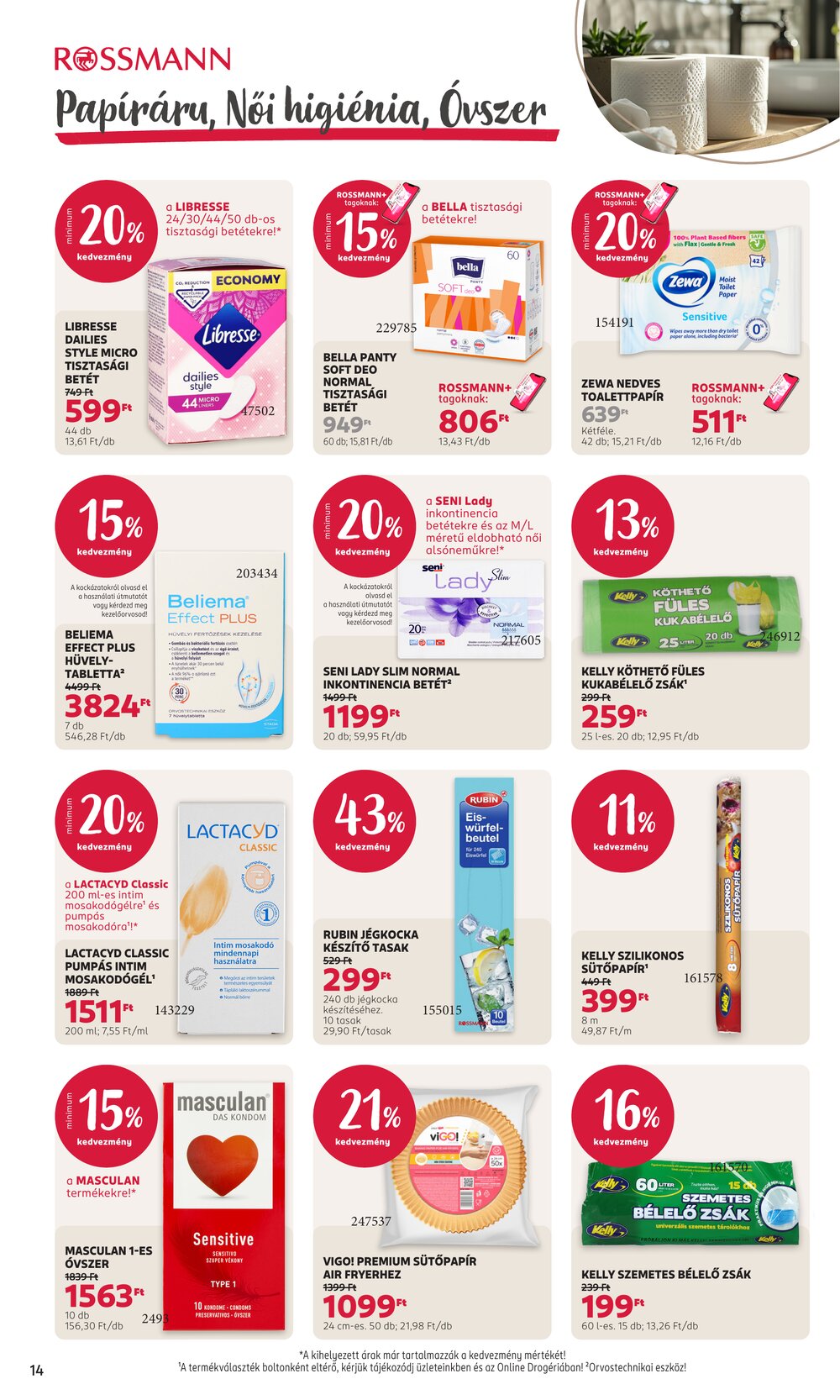 Rossmann akciós újság 2026.06.29-től - 16. oldal.