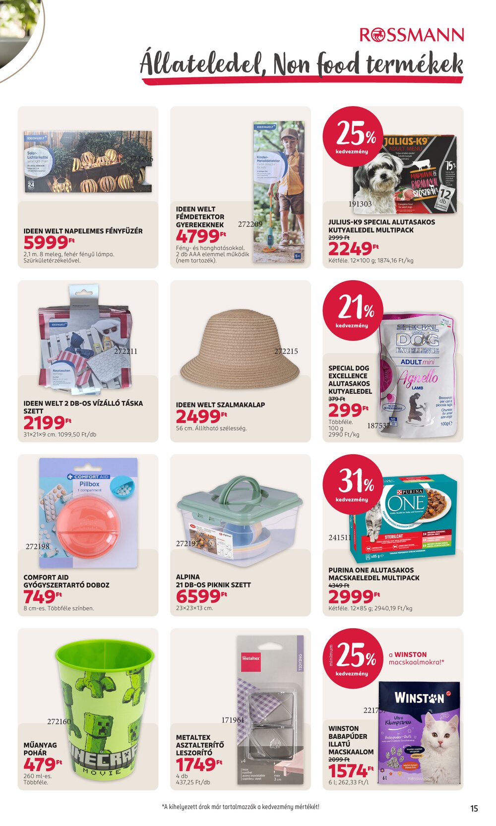 Rossmann akciós újság 2026.06.29-től - 17. oldal.