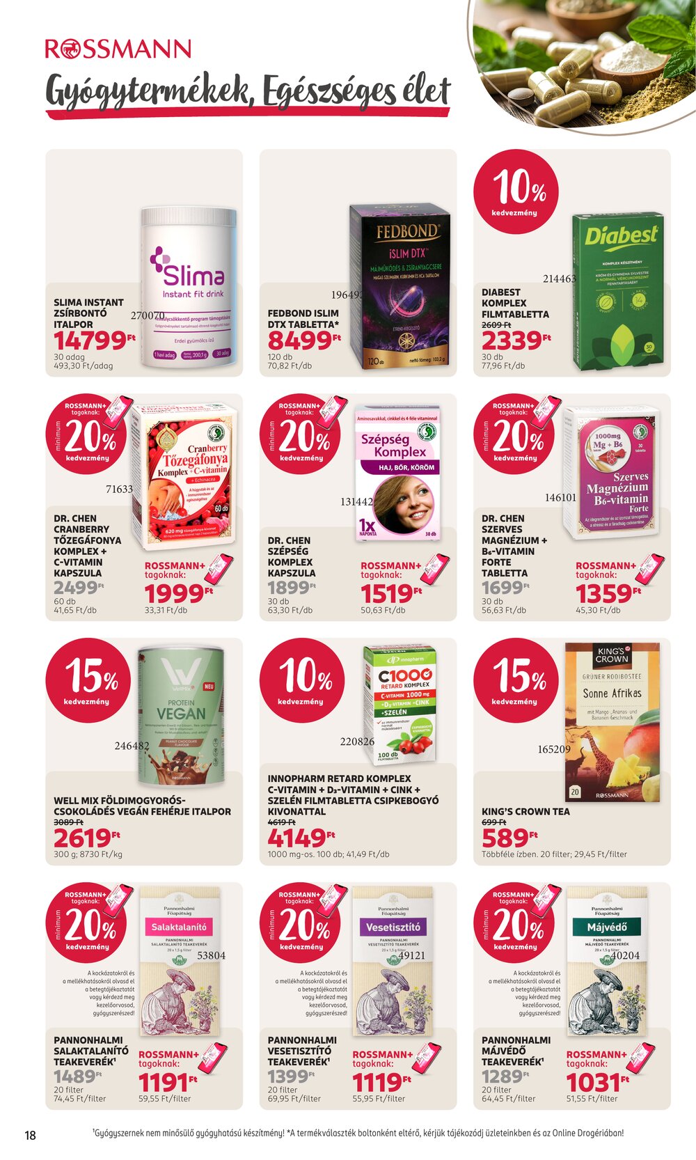 Rossmann akciós újság 2026.06.29-től - 22. oldal.
