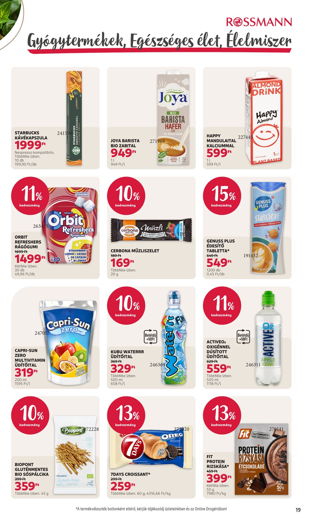 Rossmann akciós újság 2026.06.29-től - 23. oldal.