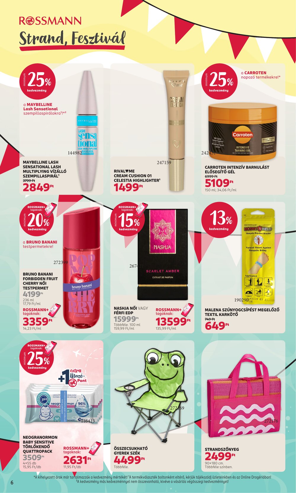 Rossmann akciós újság 2026.06.29-től - 6. oldal.