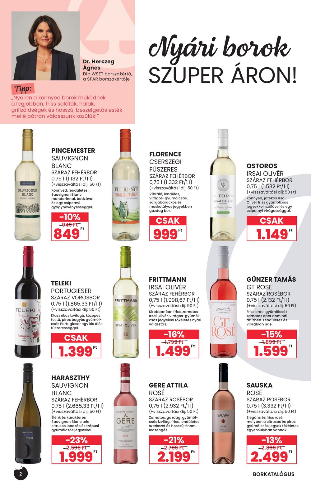 Spar akciós újság 2026.07.01-től - 2. oldal.