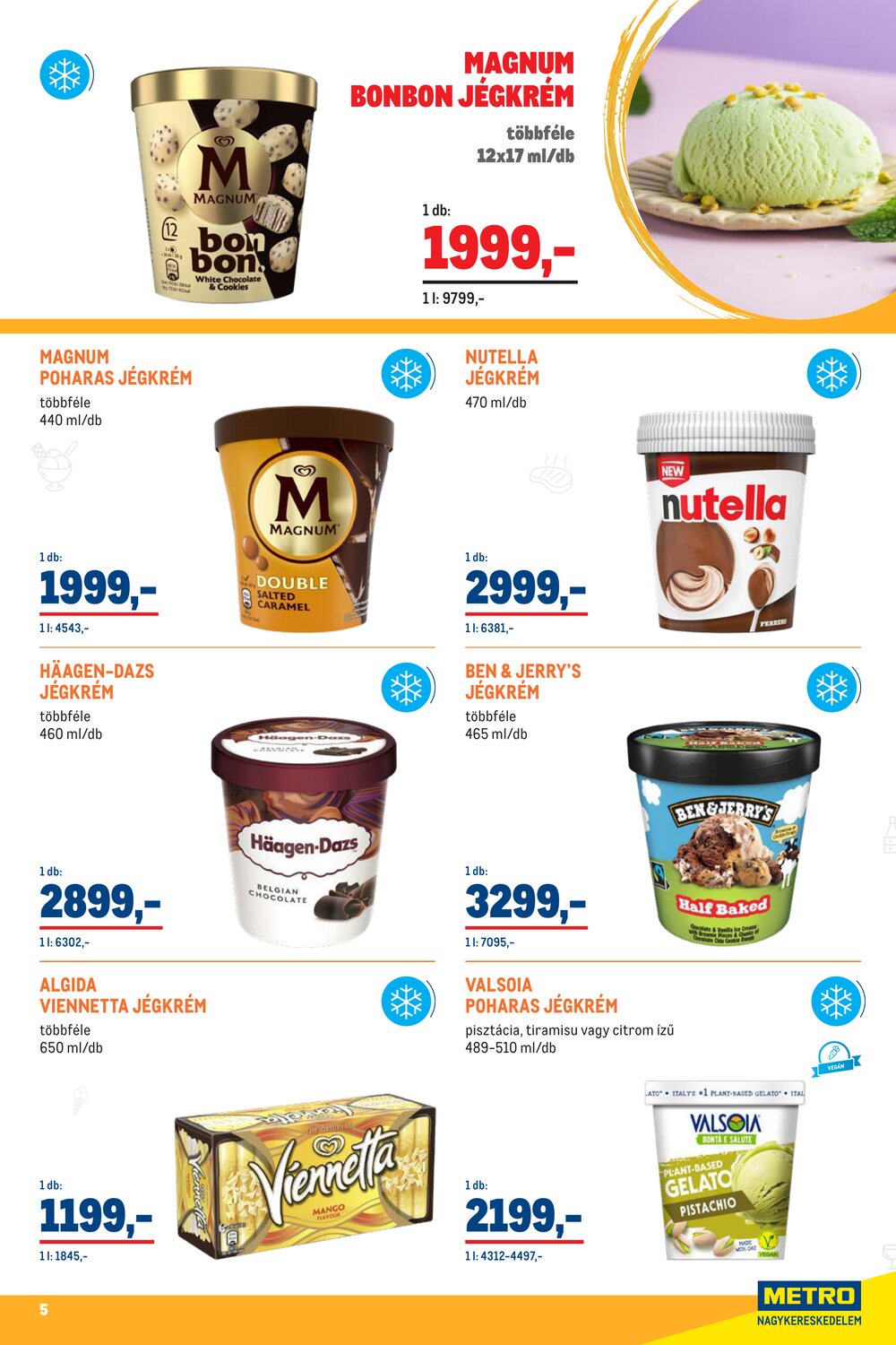 METRO akciós újság 2026.07.01-től - 5. oldal.