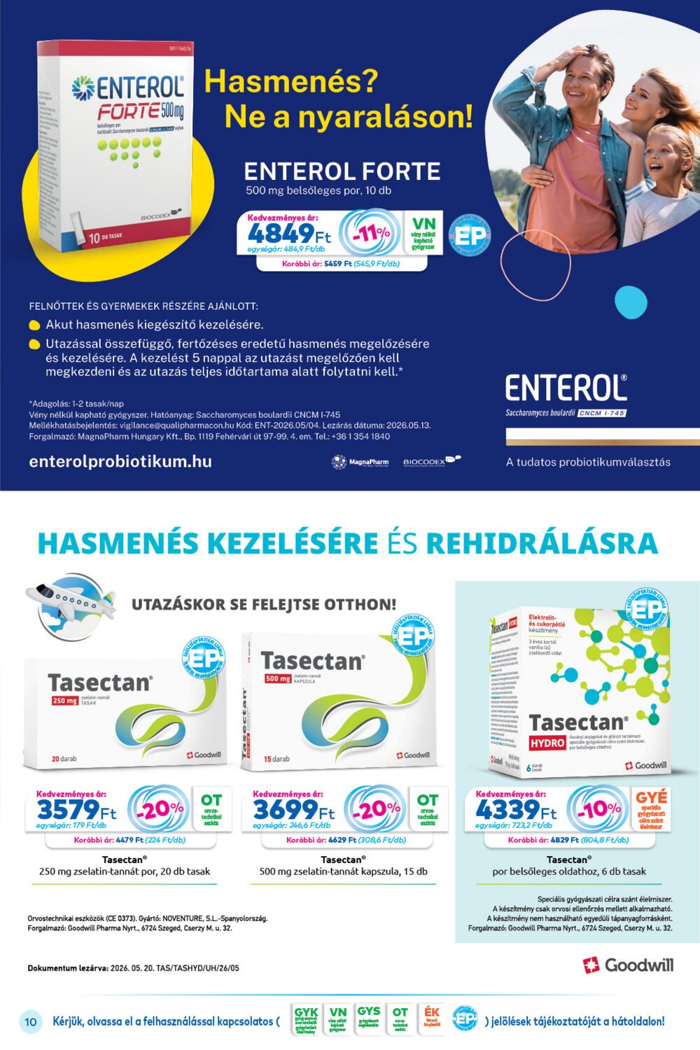Gyöngy Patikák akciós újság 2026.07.01-től - 10. oldal.