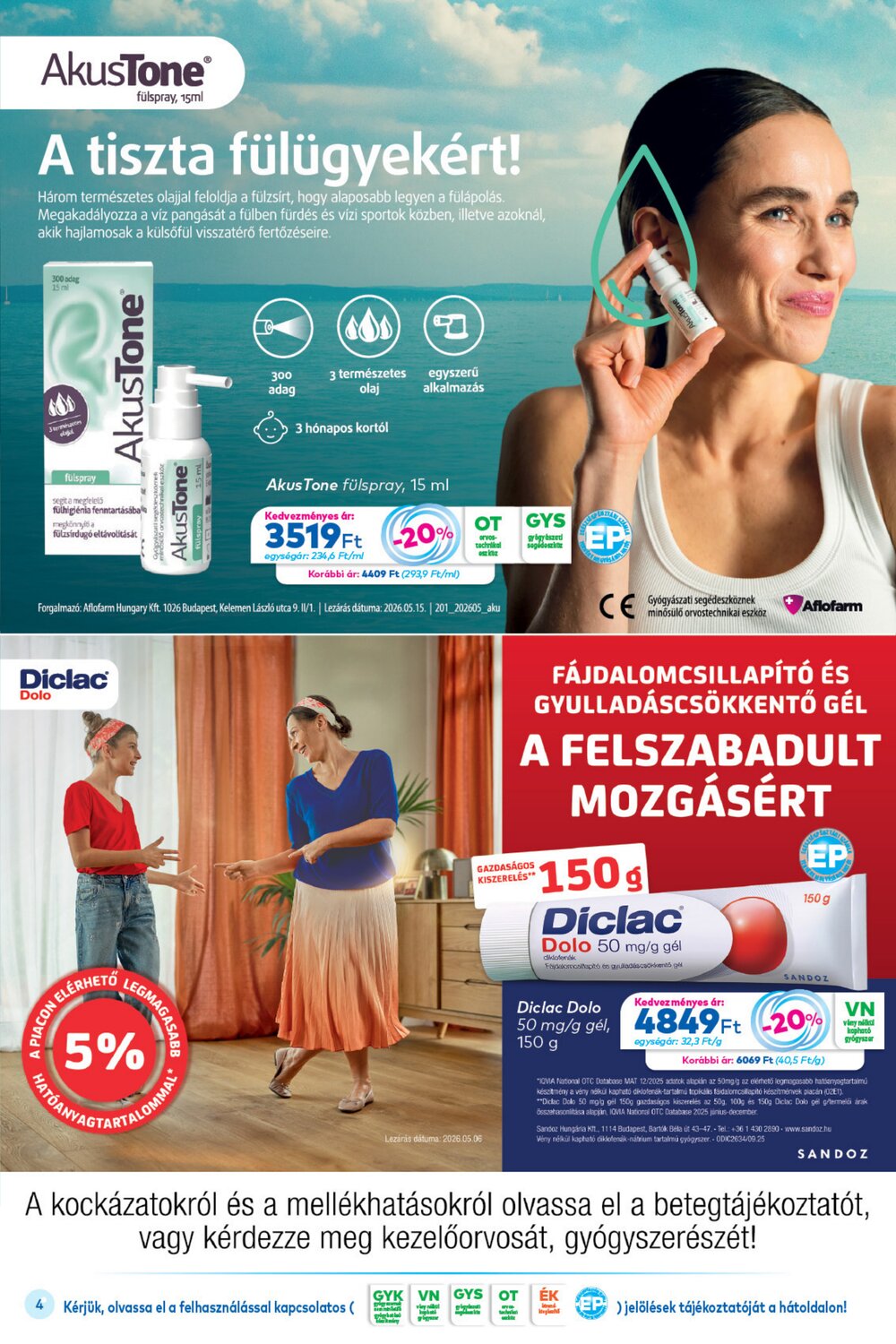 Gyöngy Patikák akciós újság 2026.07.01-től - 4. oldal.