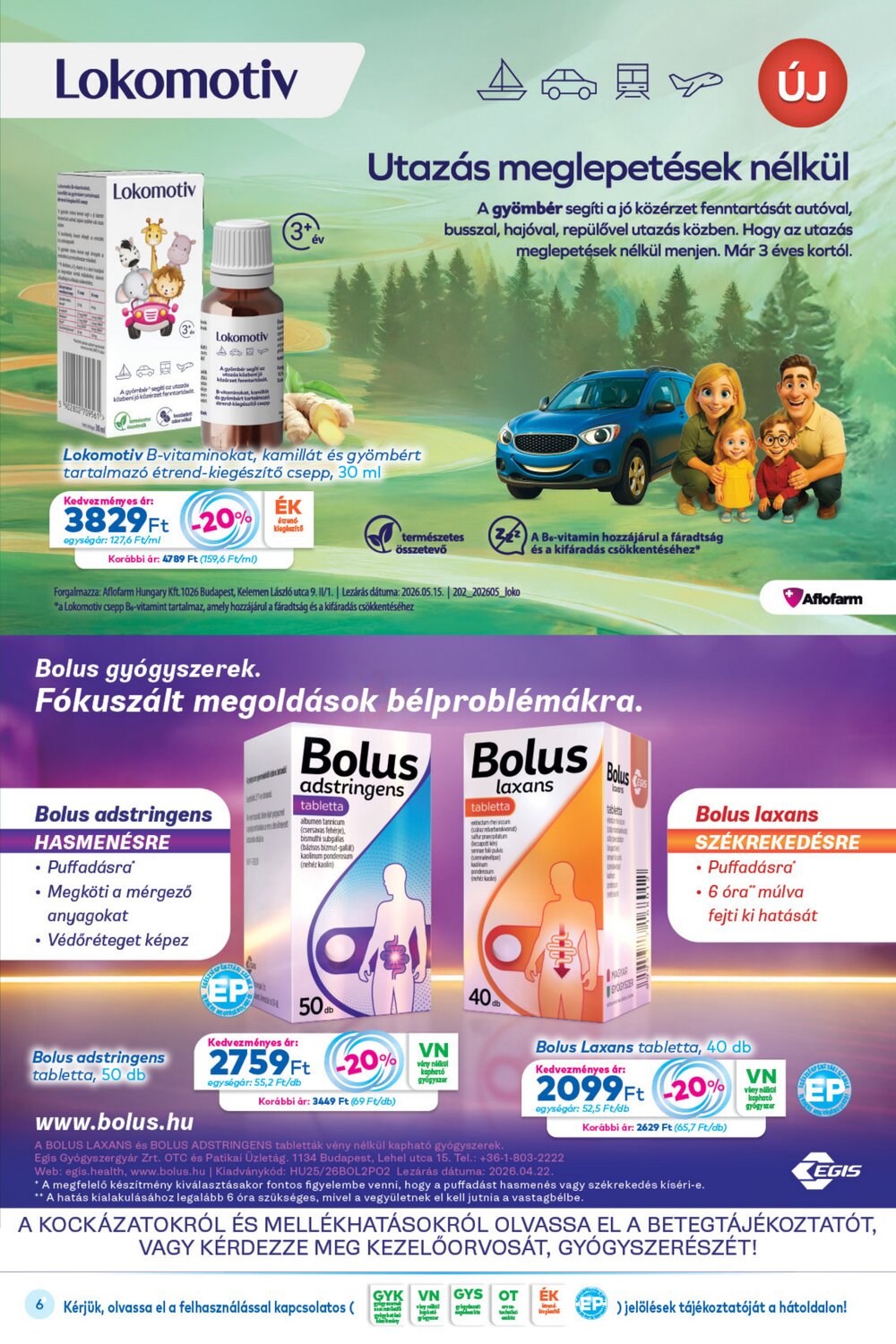 Gyöngy Patikák akciós újság 2026.07.01-től - 6. oldal.