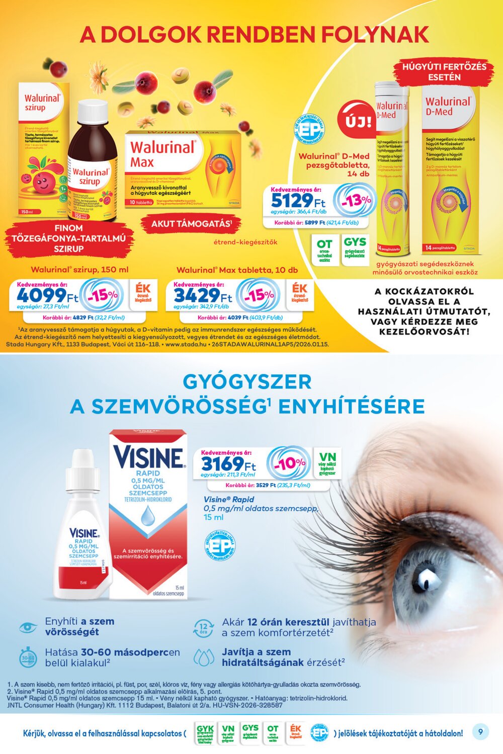 Gyöngy Patikák akciós újság 2026.07.01-től - 9. oldal.